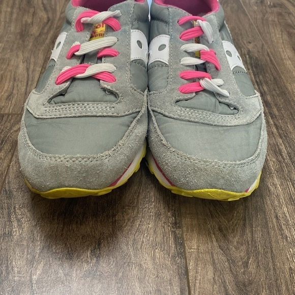 Saucony Originals Jazz Low Pro Retro Suede and Nylon  Sneakers Size 9 - Picture 4 of 10